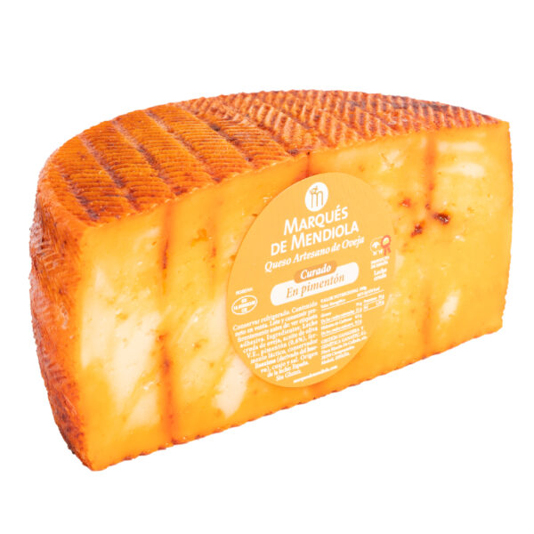 Artisan Cured Cheese with paprika and extra virgin olive oil - Image 2