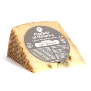 Artisan Smoked Cured Cheese In Ash